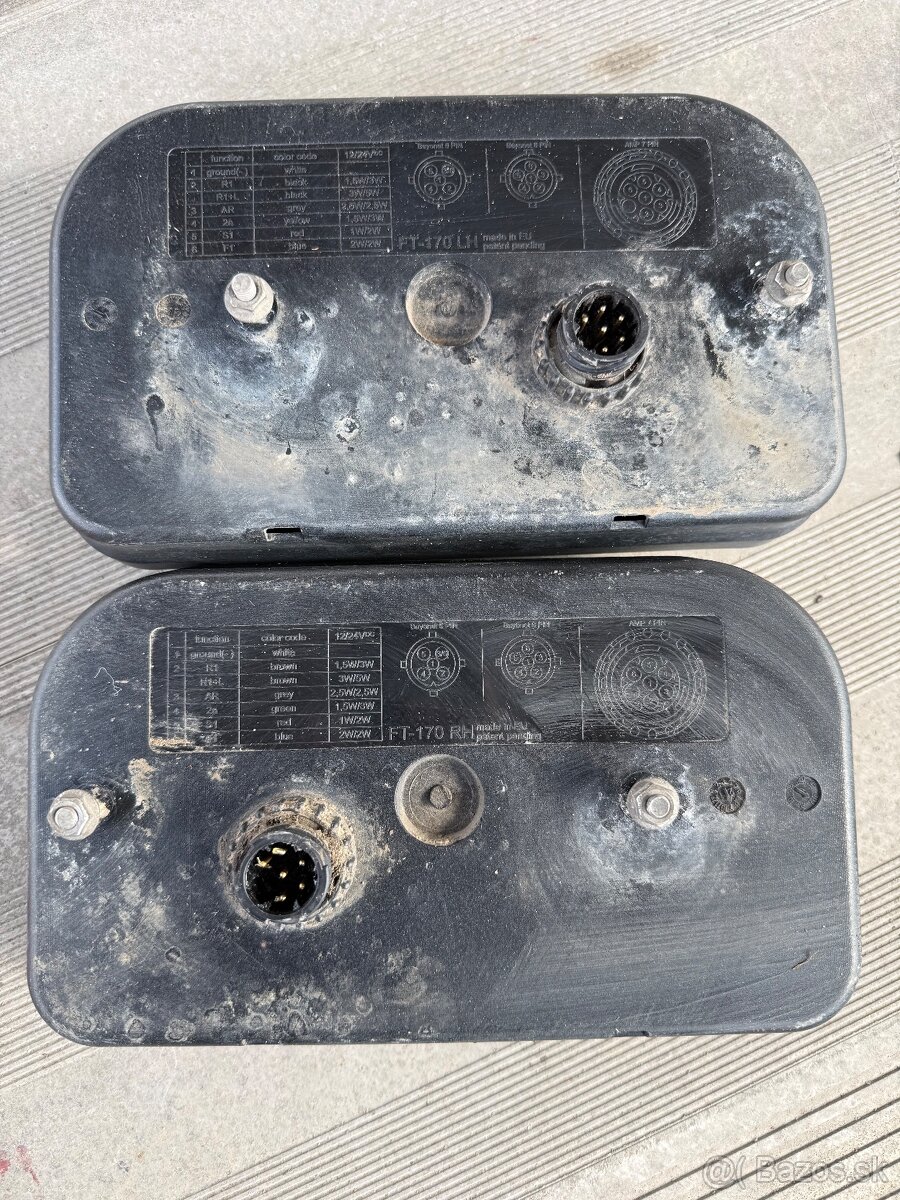 Združené zadné svetla - 2