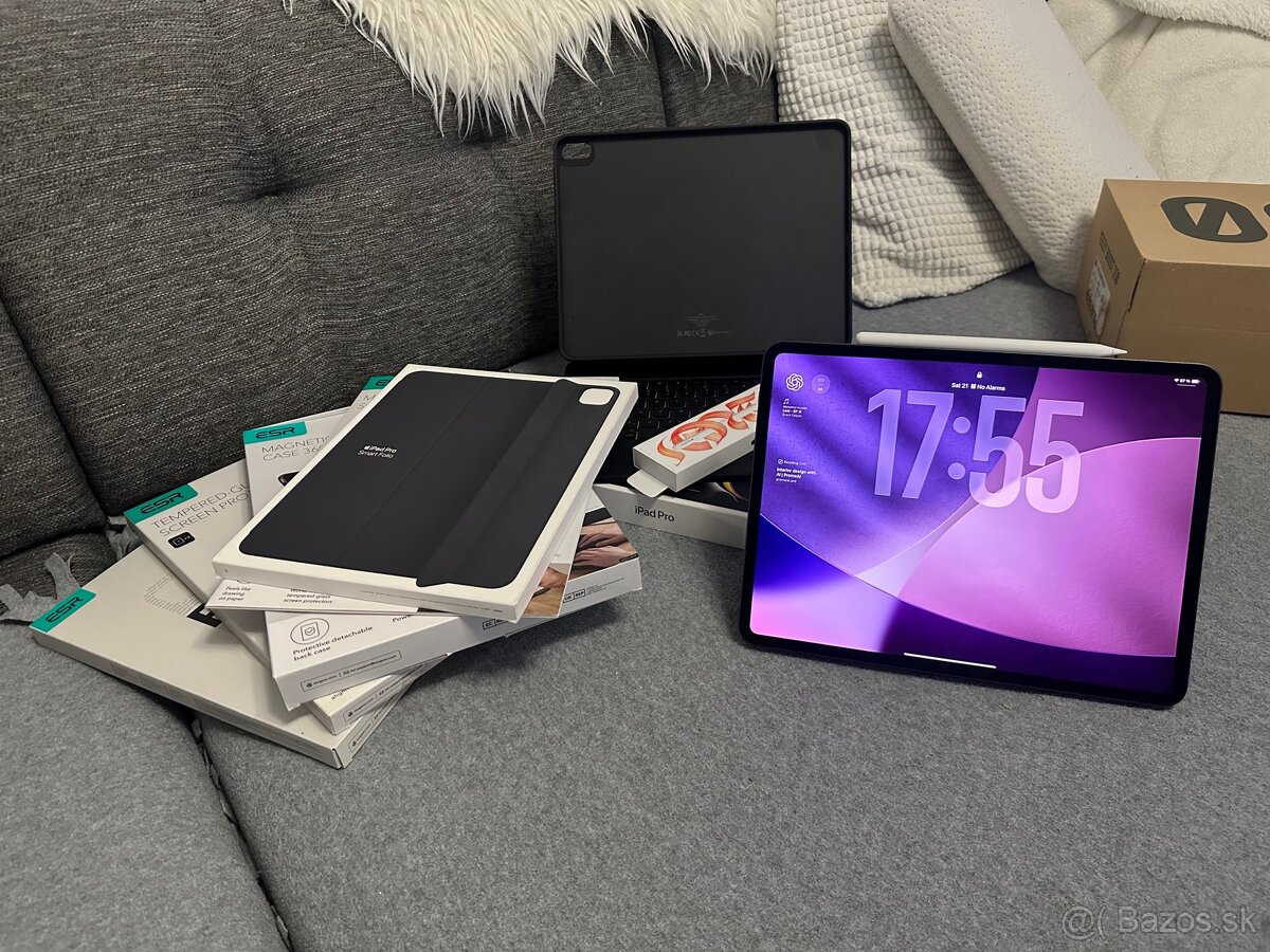 iPad Pro 13 M4 - 100% batéria, bohaté príslušenstvo - 2