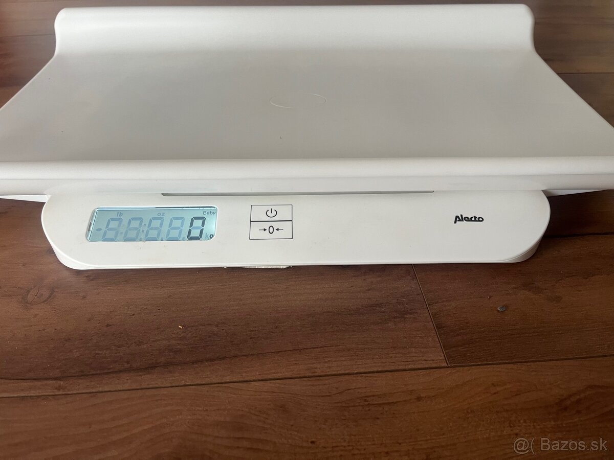 Digitálna dojčenská váha pre deti Alecto - 2