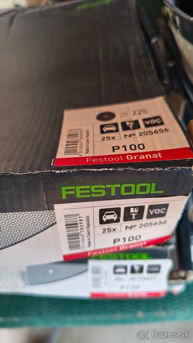 BRÚSNE PAPIERE FESTOOL GRANAT - 2