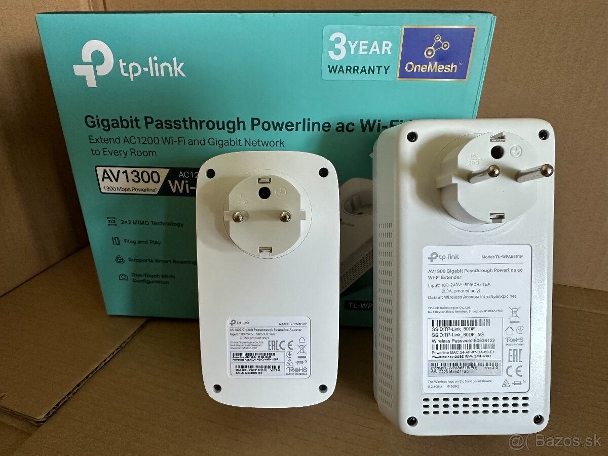 Powerline TP-Link TL-WPA8631P KIT - 2