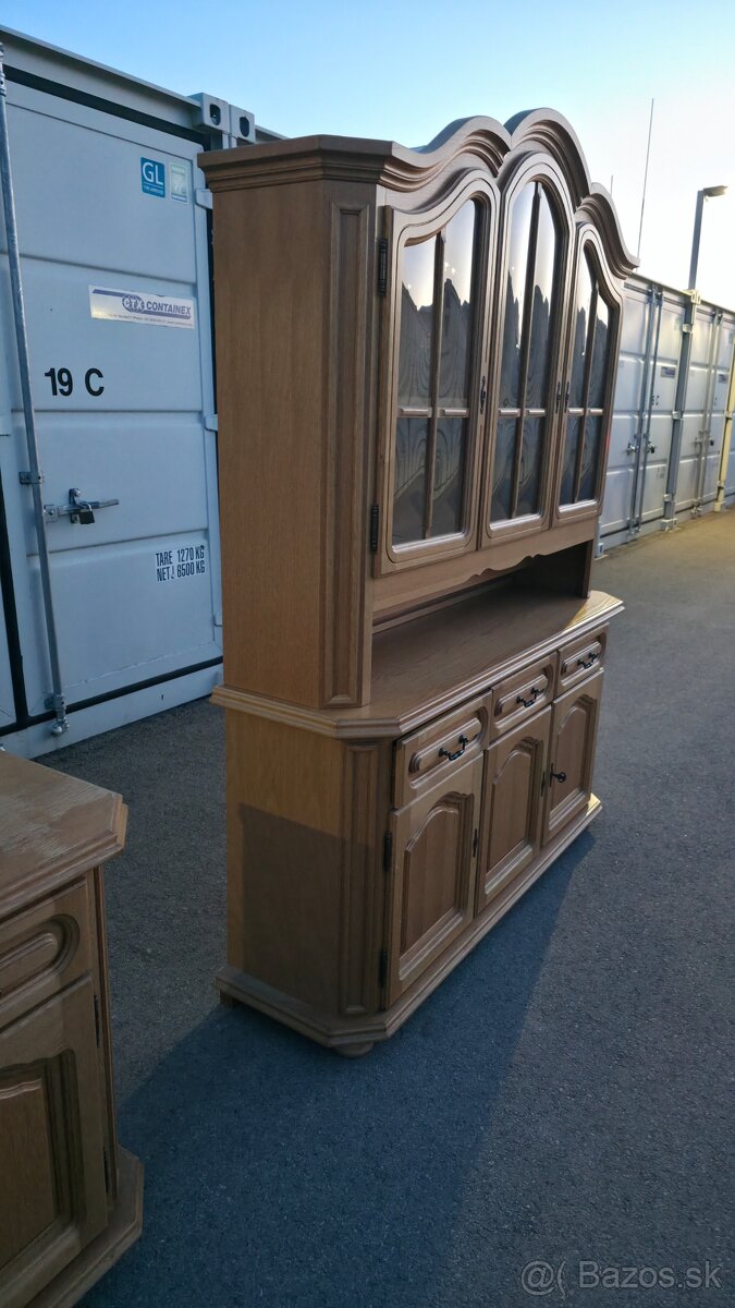 Rustikalna vitrina rustikalna komoda - 2