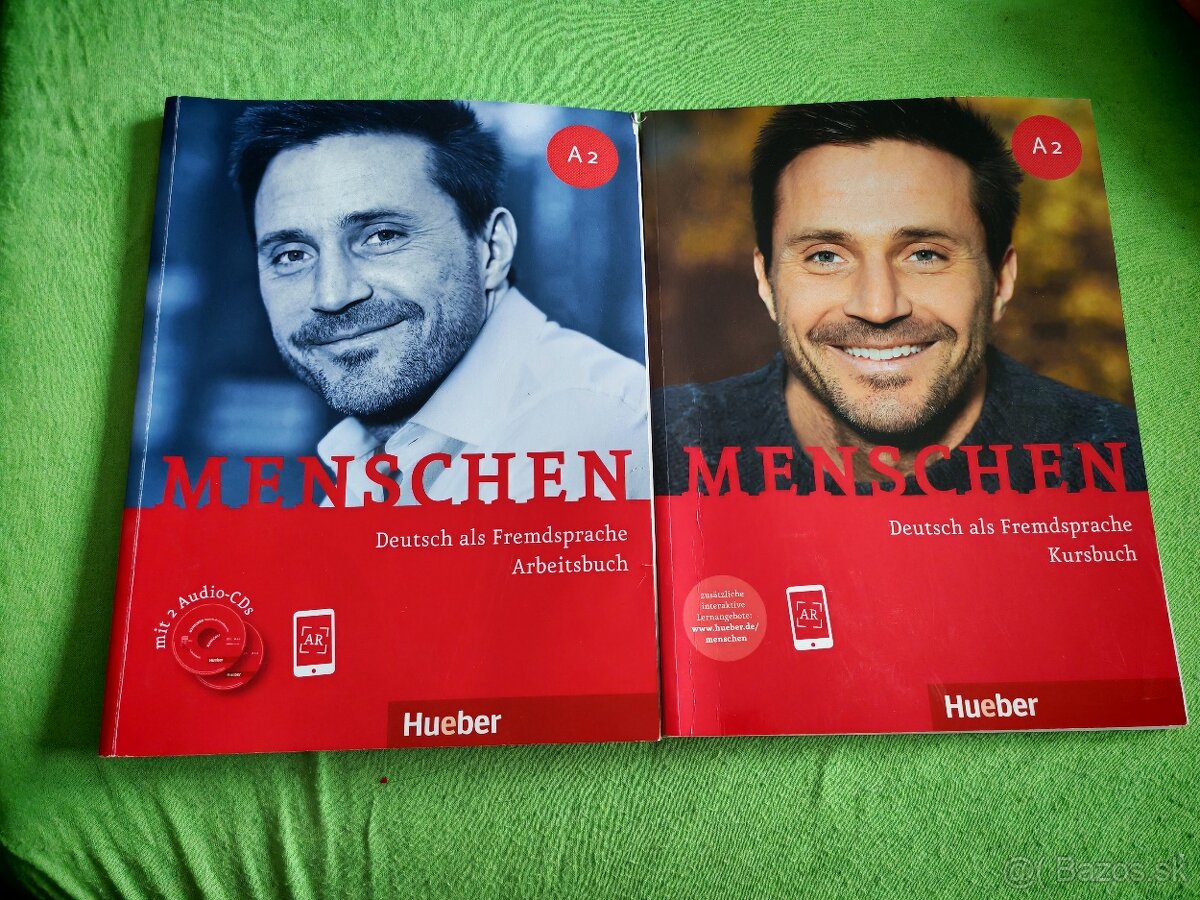 Predám učebnice nemčiny Menschen A2 - 2