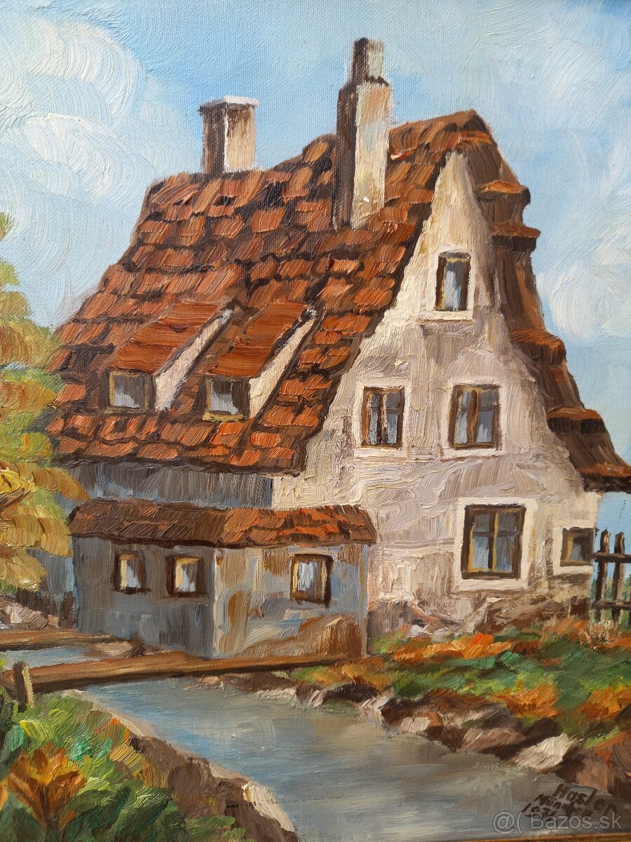 Malovaný obraz na platno - 2