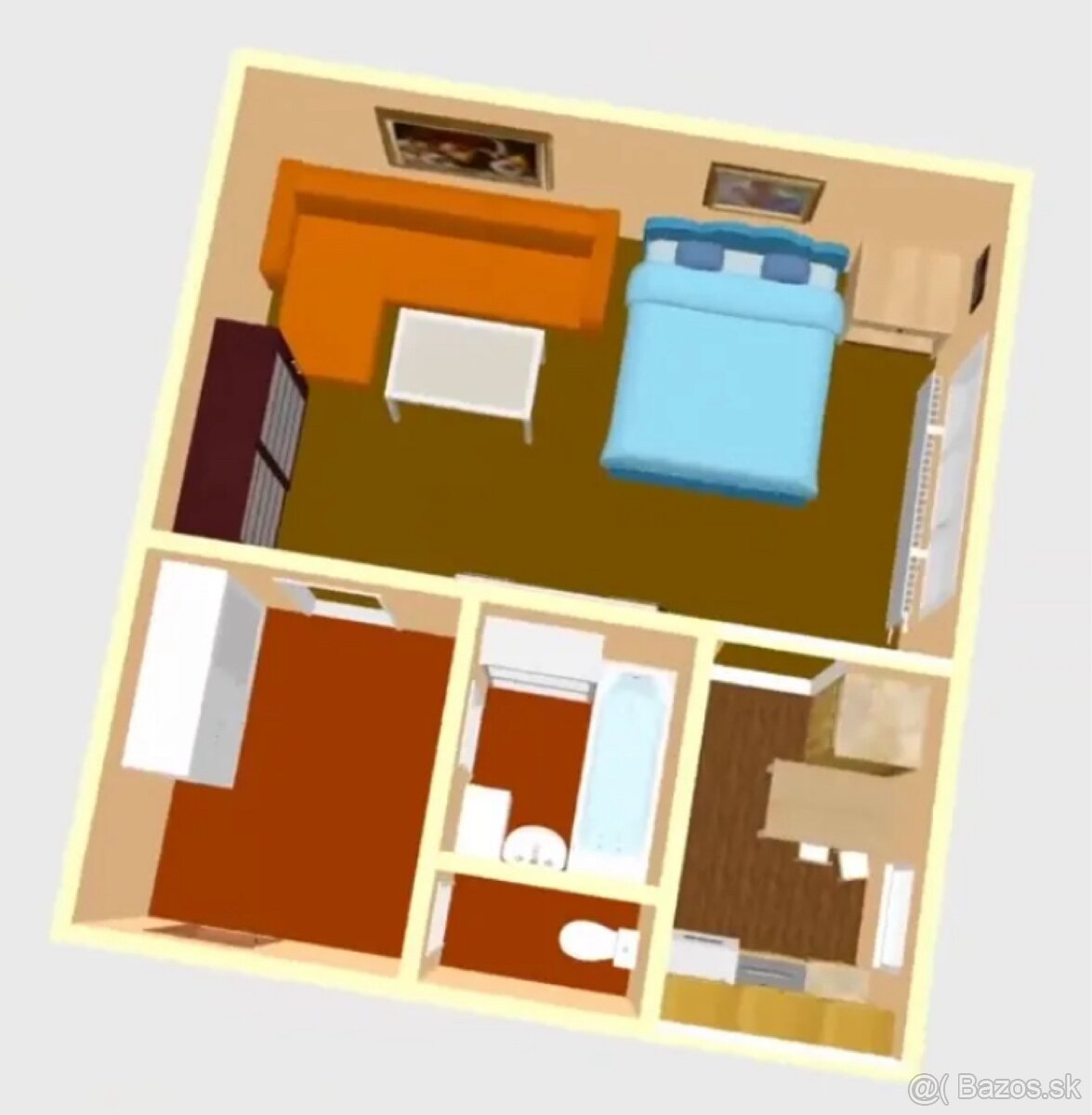 Predaj 1 izbový byt Levice - 2