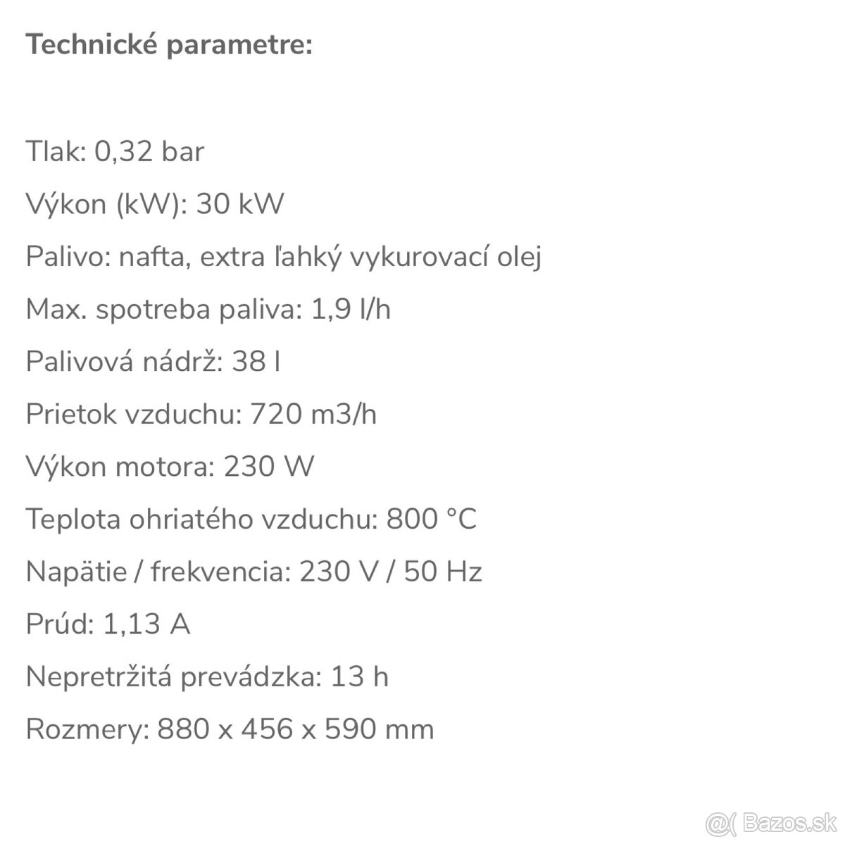 Naftový ohrievač - 2