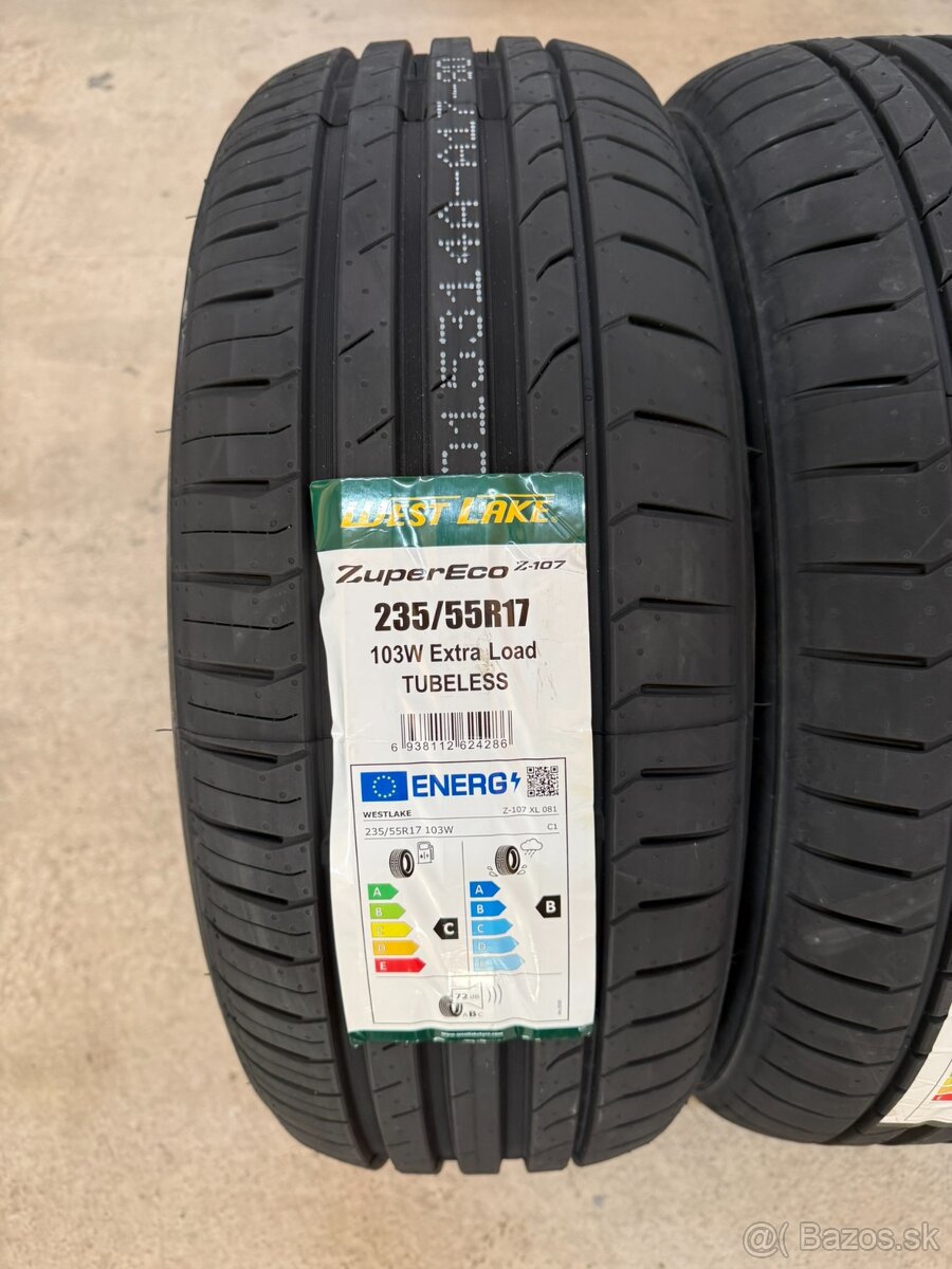 NEPOUZITE LETNE PNEU 235/55R17 - 2