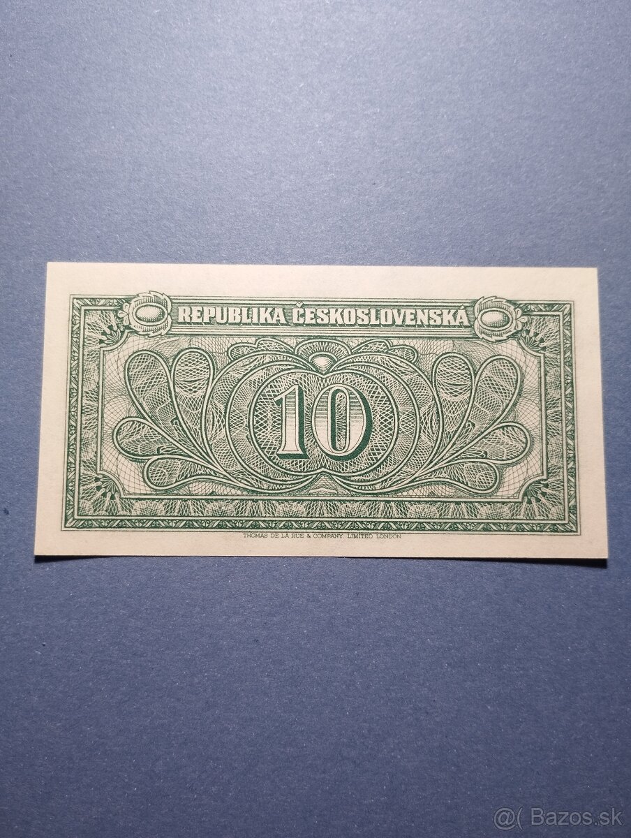 10 korun bez data - 2