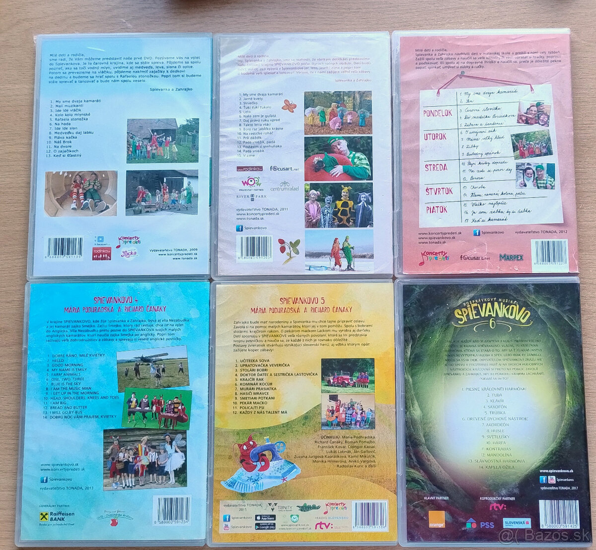 DVD Spievankovo a CD pre deti - 2