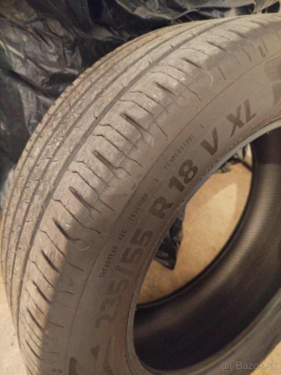235/55 r18 Continental letné - 2