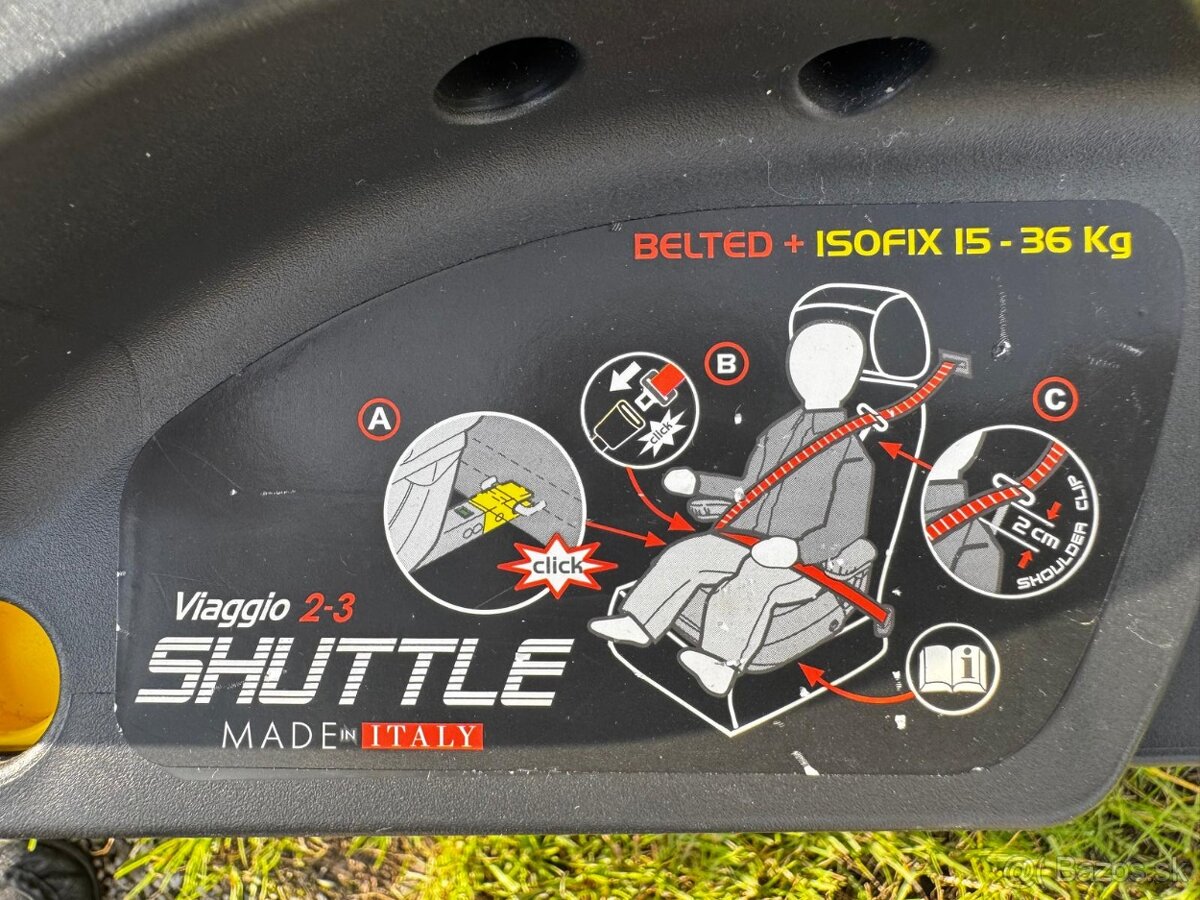 Podsedak Peg Perego Viaggio 2-3 Shuttle - 2