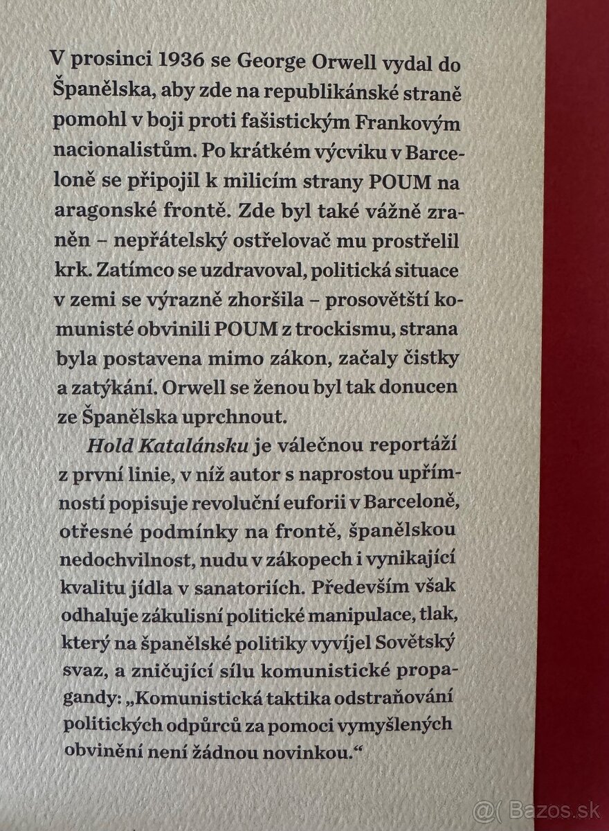 Heorge Orwell - Hold Katalansku - 2