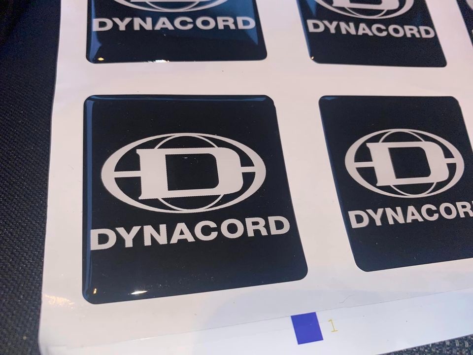 DYNACORD LOGO NALEPKA 10 EUR - 2
