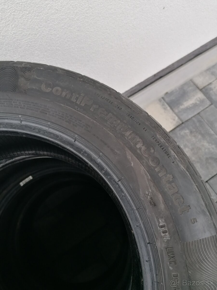 Letné pneumatiky continental 205/60R16 - 2