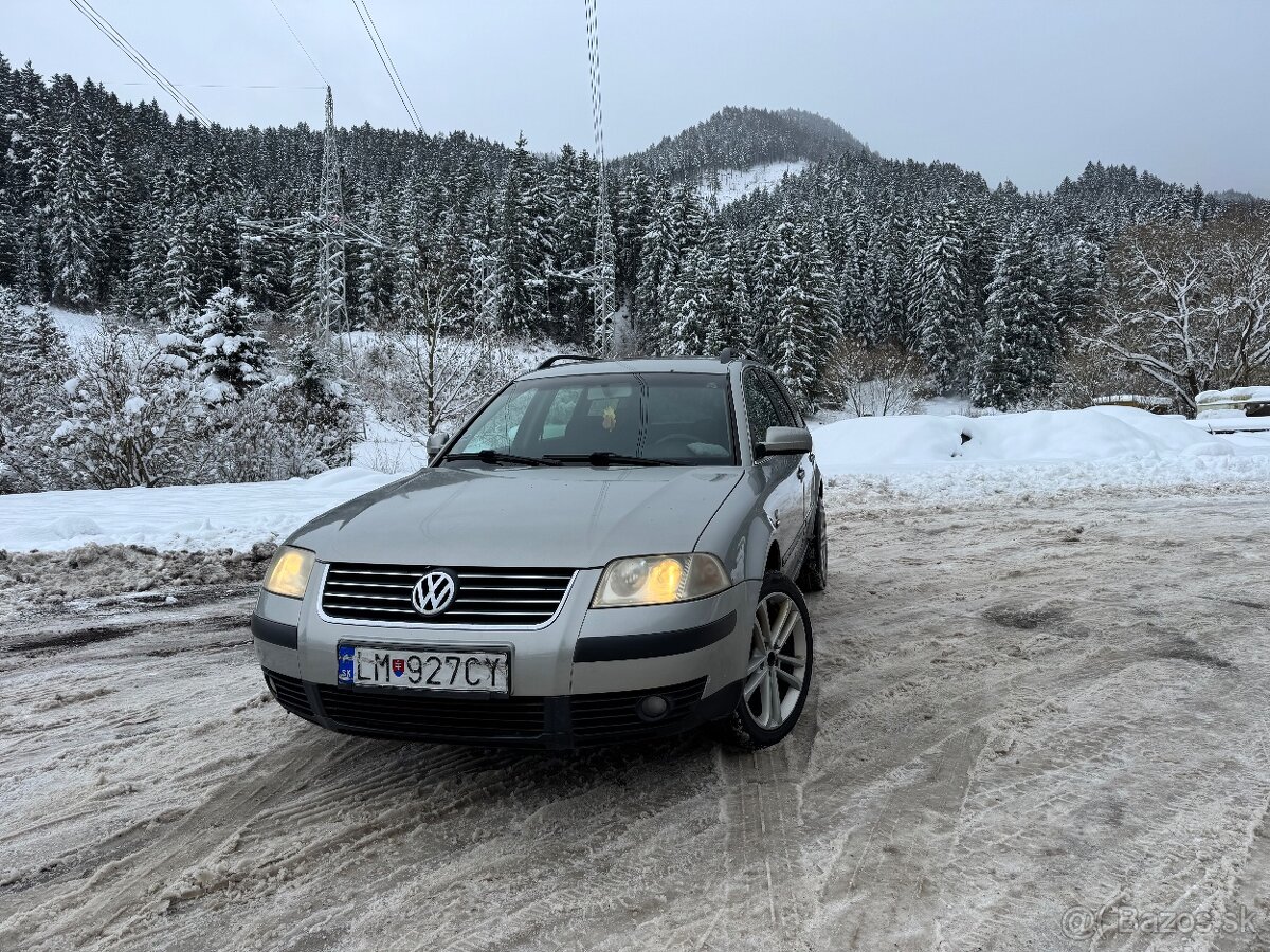 Predám VW Passat kombi B5.5 1.9tdi 4x4 ročník 2001 - 2