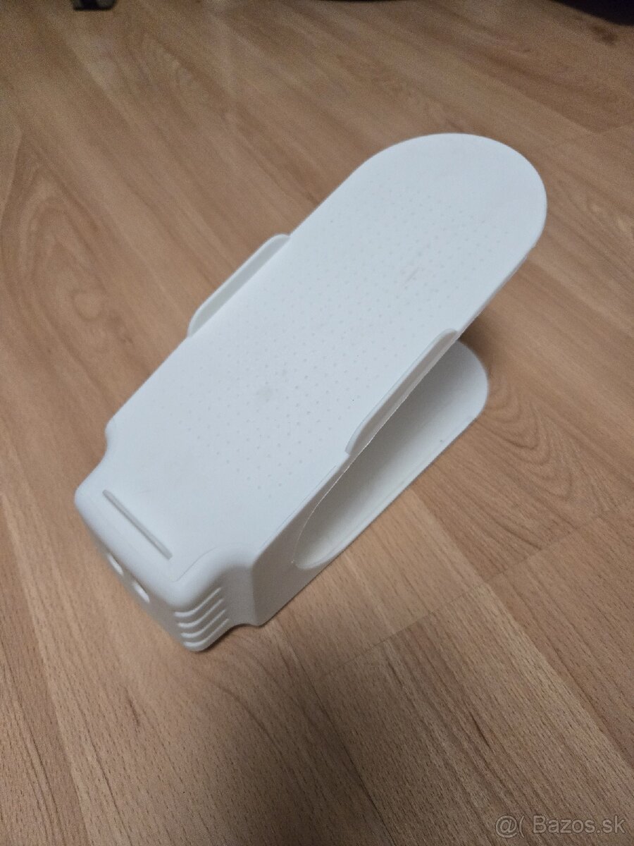 Organizér na topánky biely a čierny, viac kusov - 2