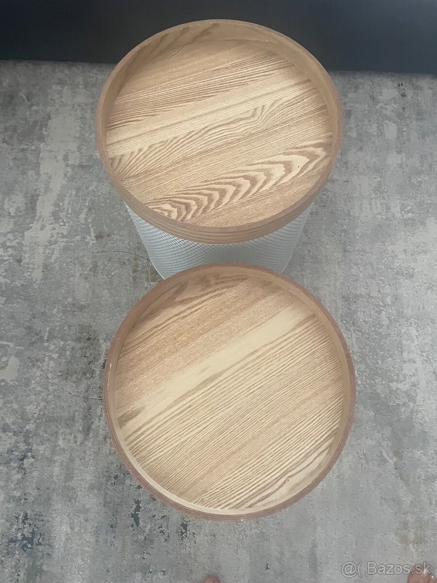 2x stolíky - 2