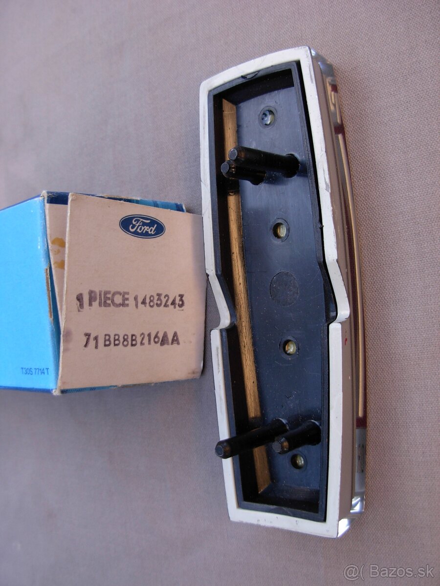 Ford Cortina Mk 3 labuť line 1 nepoužitý znak masky chladiča - 2