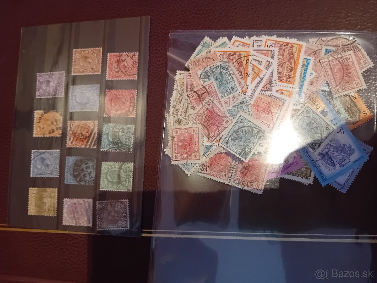 Zberatelstka krabica známky - 2