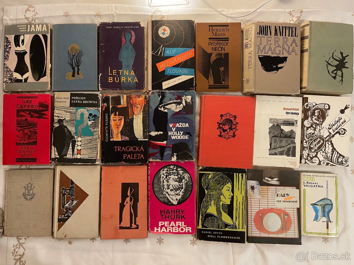 Mix starých kníh 2,3 - 2