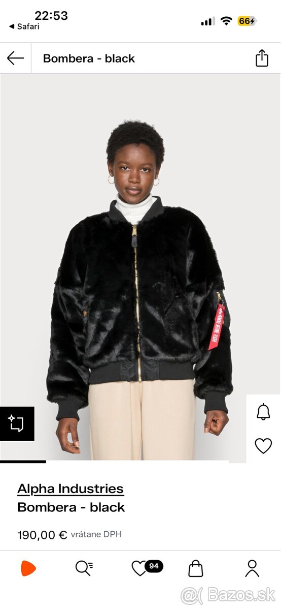 Alpha Industries bombera M - 2