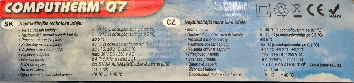 Termostat COMPUTHERM Q7 - 2