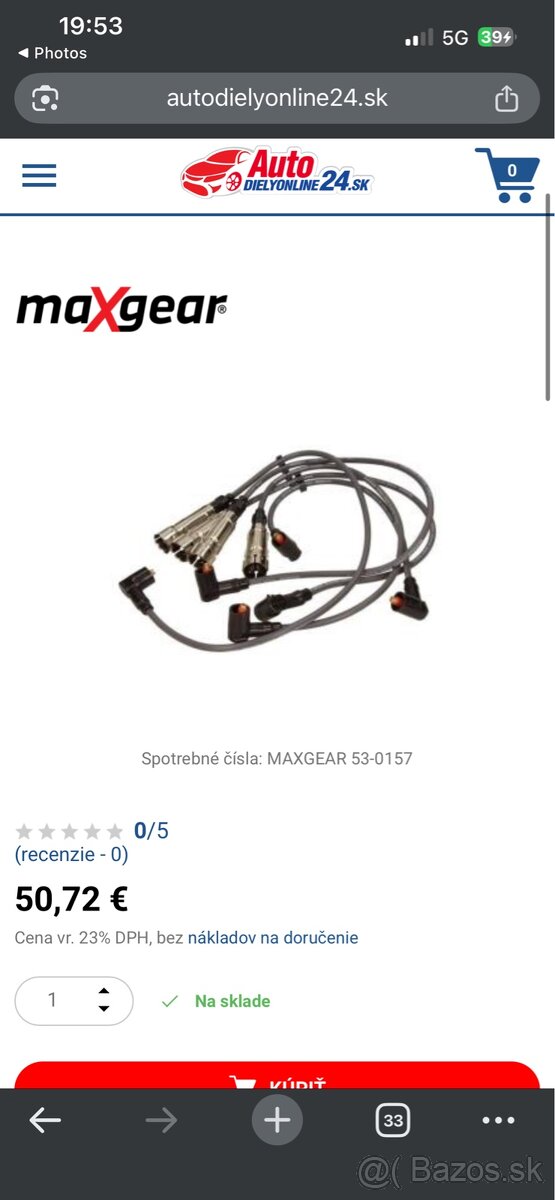 Zapaľovacie káble - 2