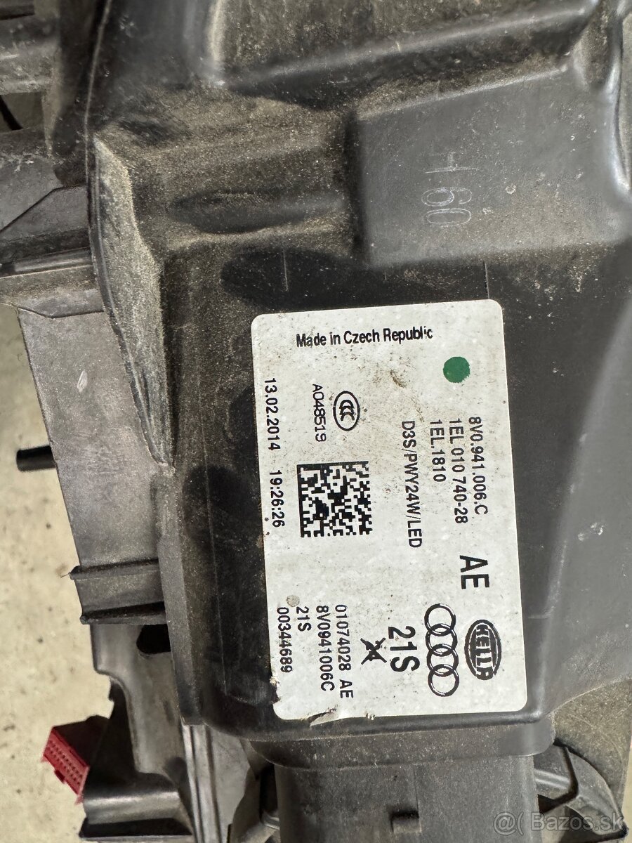 Prave svetlo audi A3 8V 2012- - 2