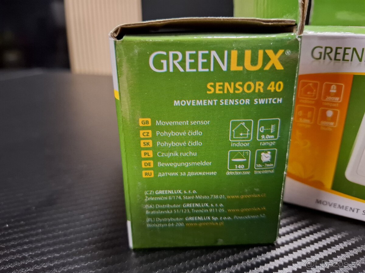 Pohybový senzor Greenlux SENSOR 40 - 2