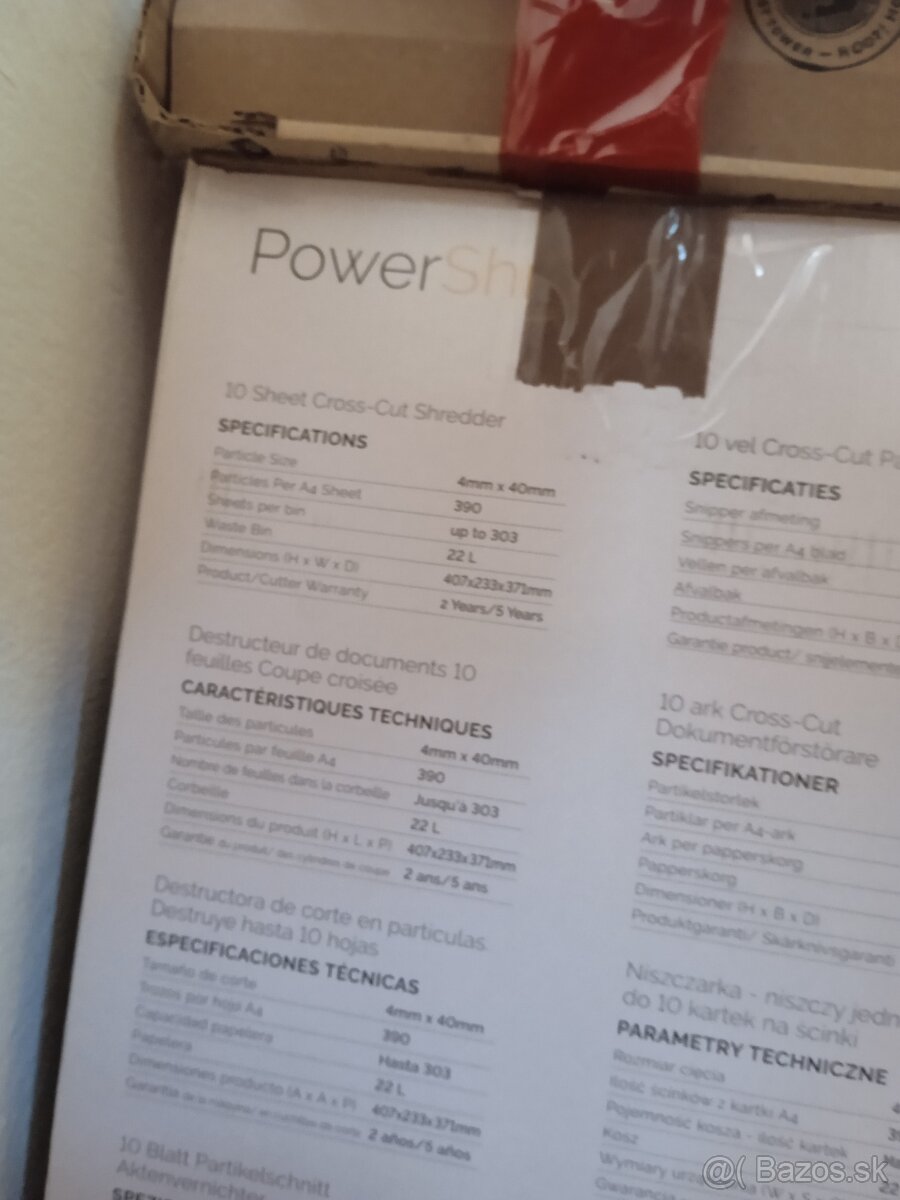 Skartovač Fellowes - 2