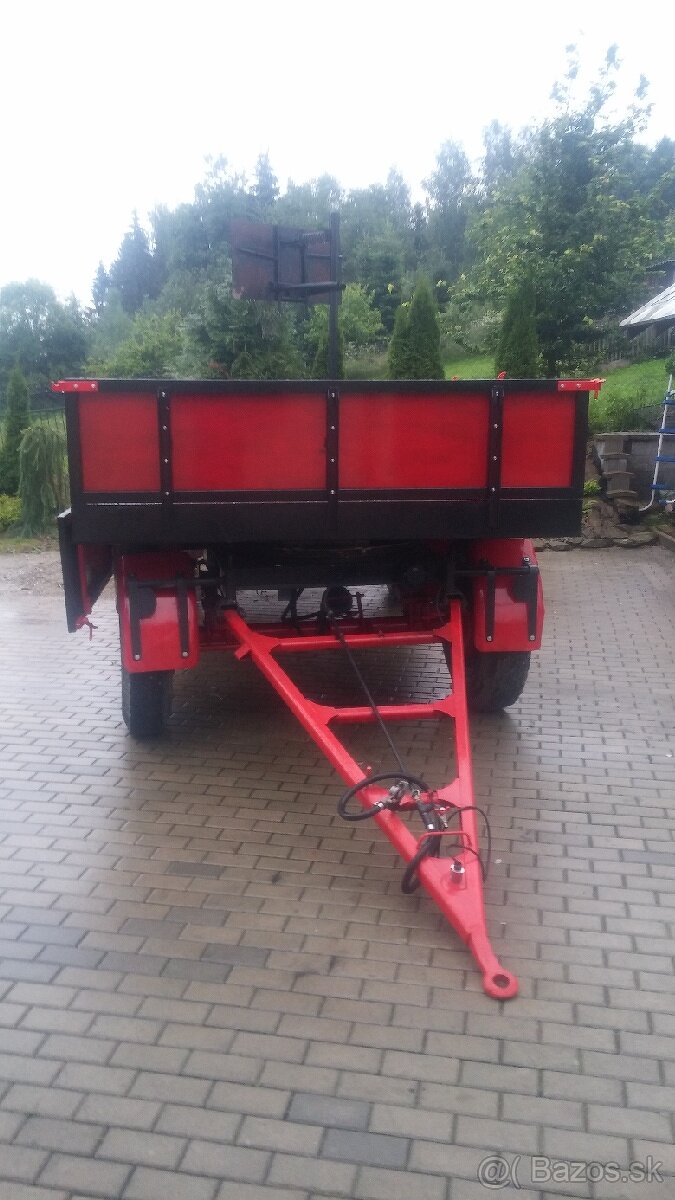 Vlečka valník 9t - 2