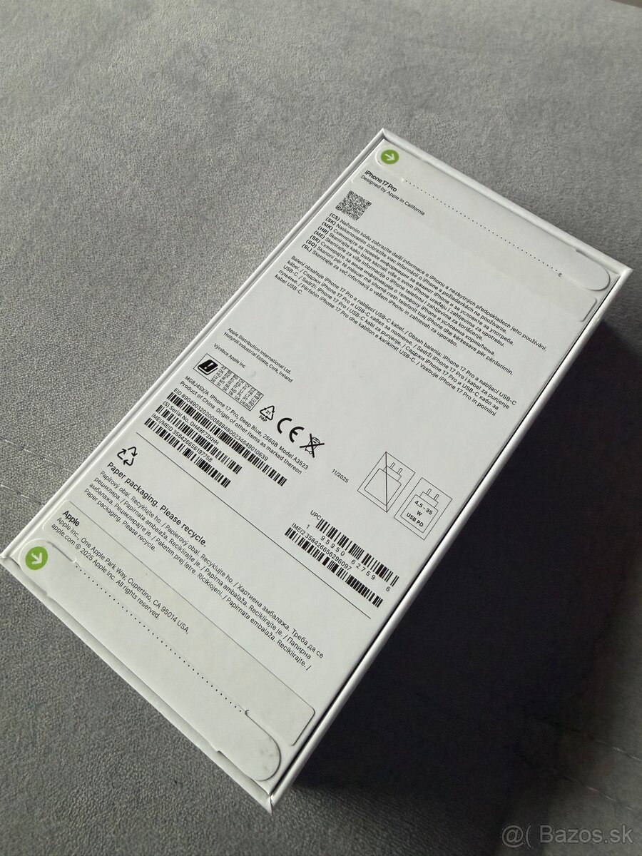 Iphone 17 pro 256gb blue - 2