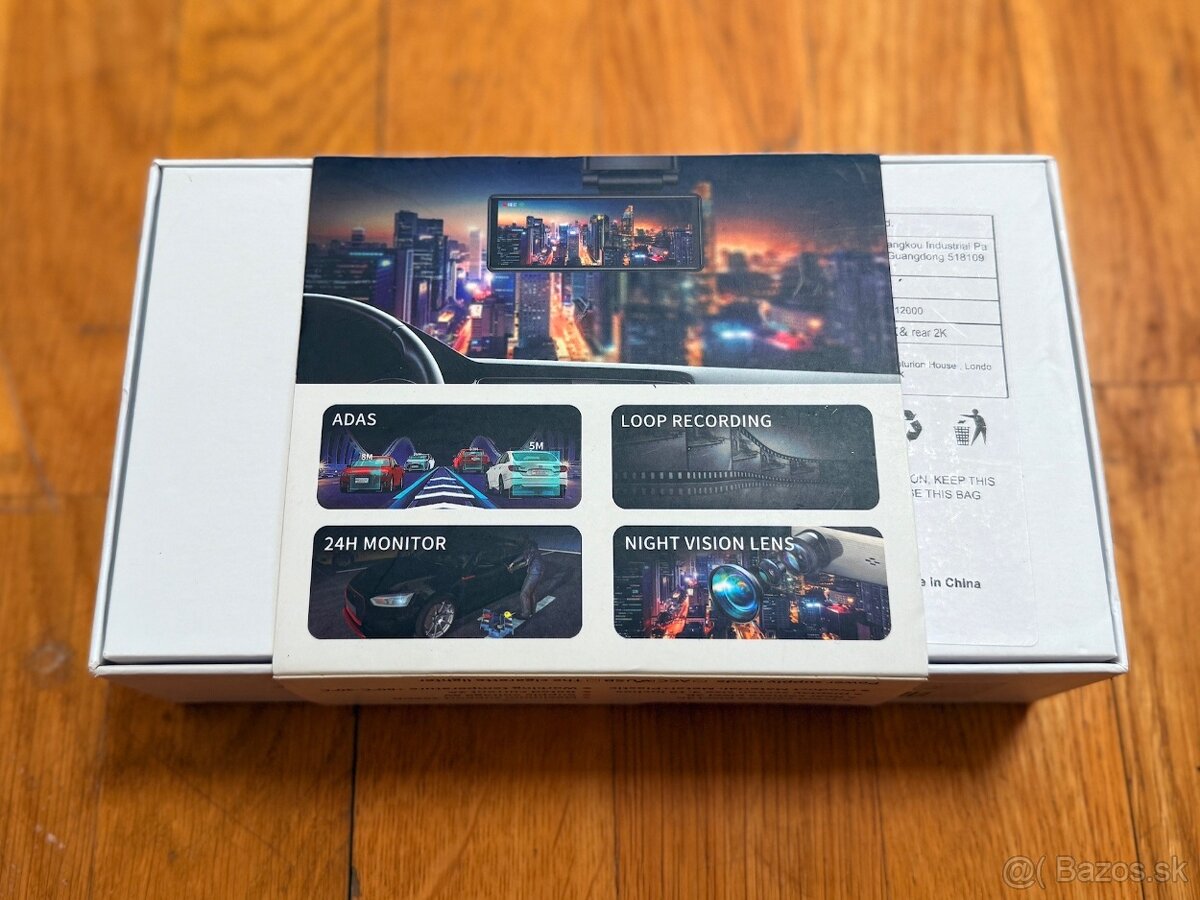 Predám novú kameru do auta Diamond Q9Pro WIFI link - 2