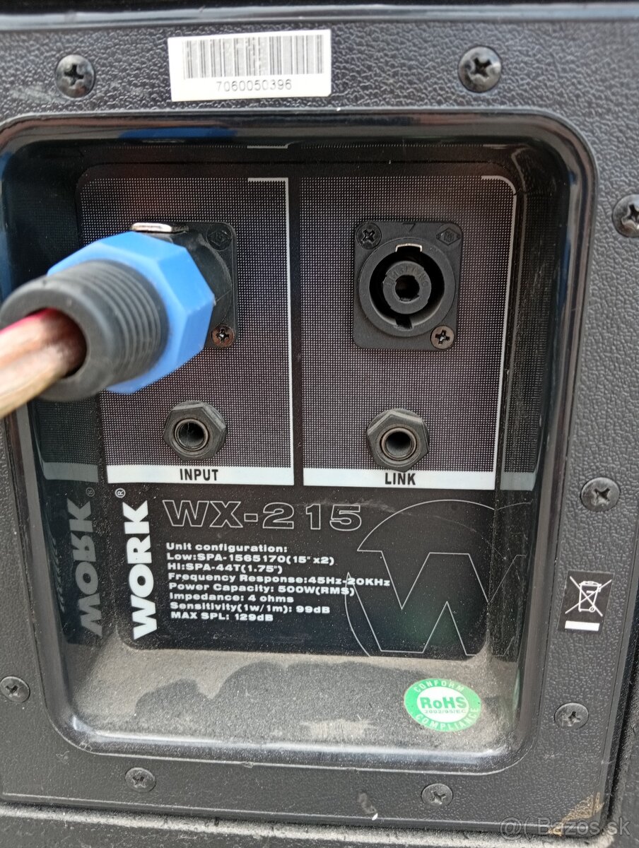 reproduktor work vx 215 - 2