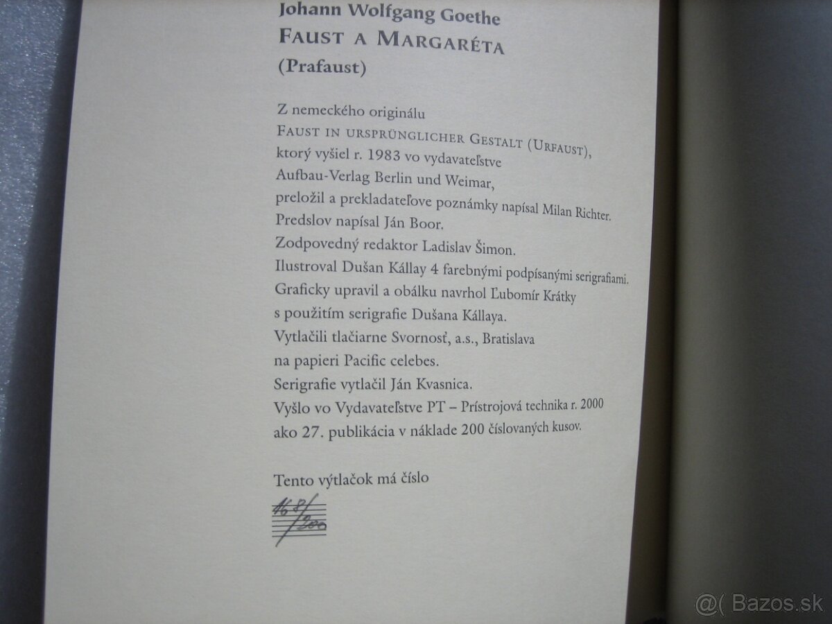 faust a margereta vzácna kniha - 2