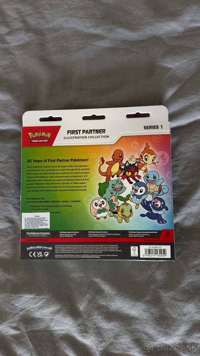 Pokémon First Partner Illustration Collection - Series 1 - 2