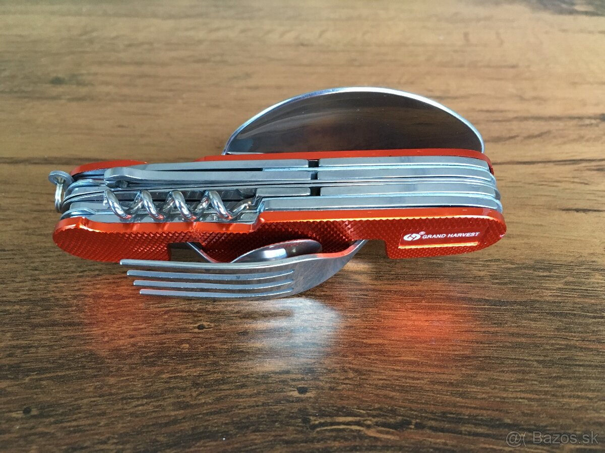 Nôž, kemping príbor, turistický nožík s puzdrom - 2