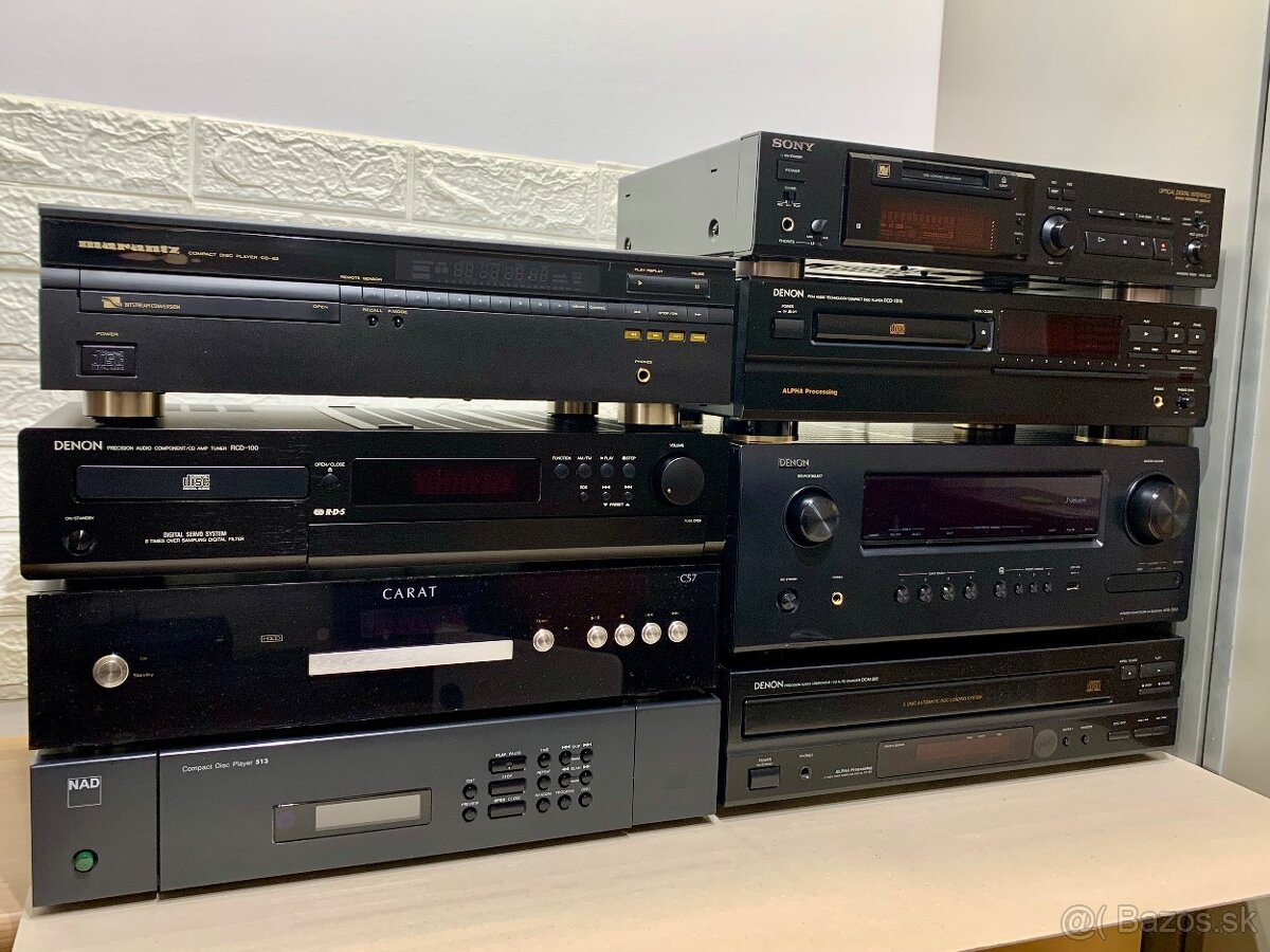 DENON. SONY. NAD. CARAT. Marantz …. Na opravu / sučiastky - 2