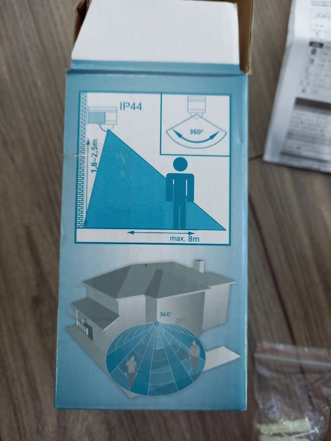 Vonkajší senzor pohybu EGLO- NOVÝ - 2