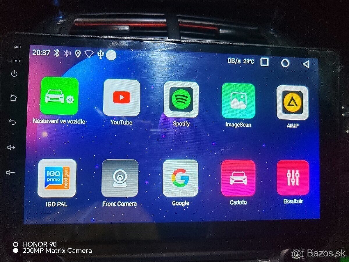Android radio Peugeot 407 navigácia gps,kamera atd... - 2