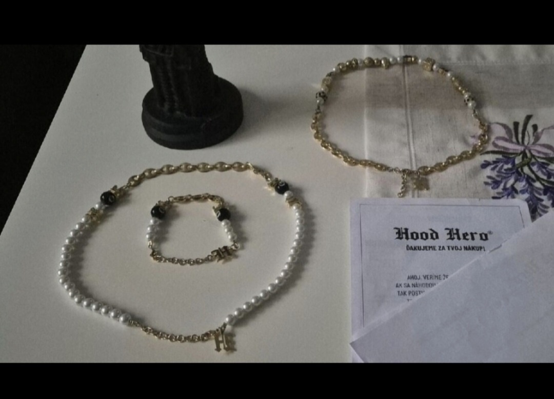 Hood Hero Separ / 2x Náhrdelník - 1x Náramok - 2