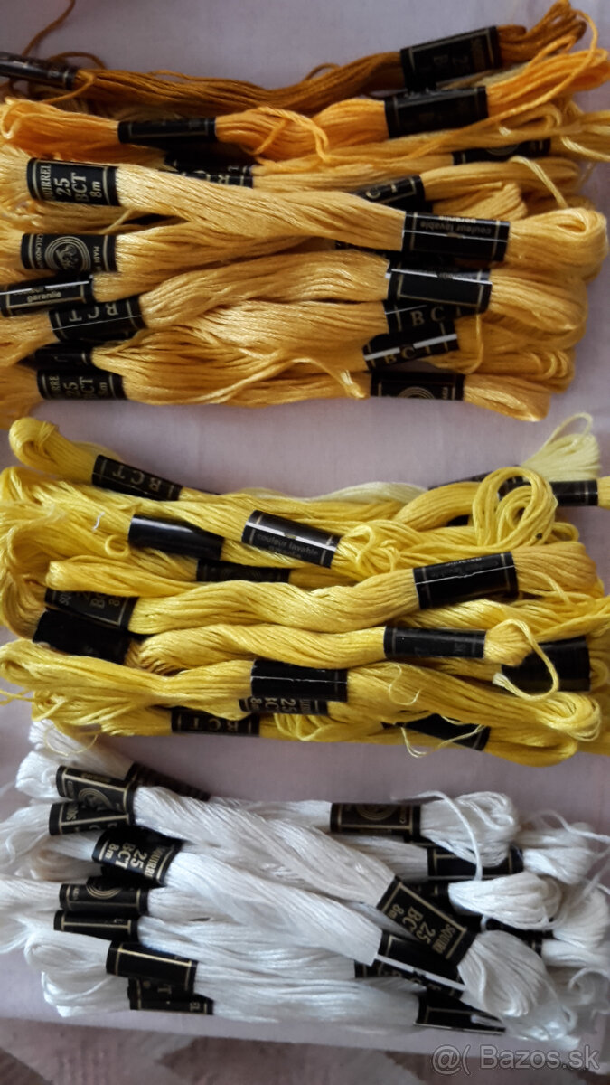 Vyšívacia priadza - MULINKA a PERLA - 2