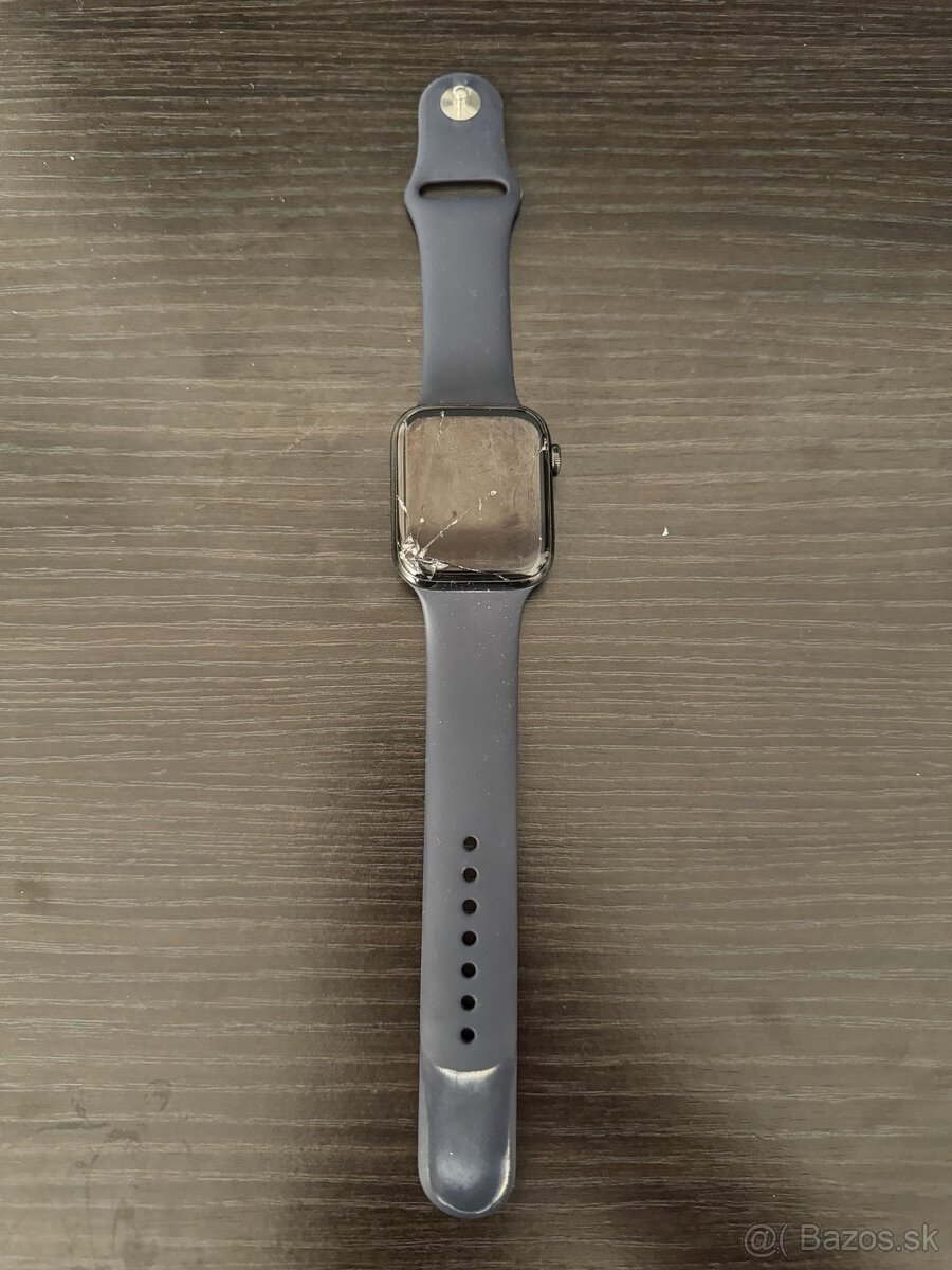 apple watch 4 44mm steinless steel celullar - 2