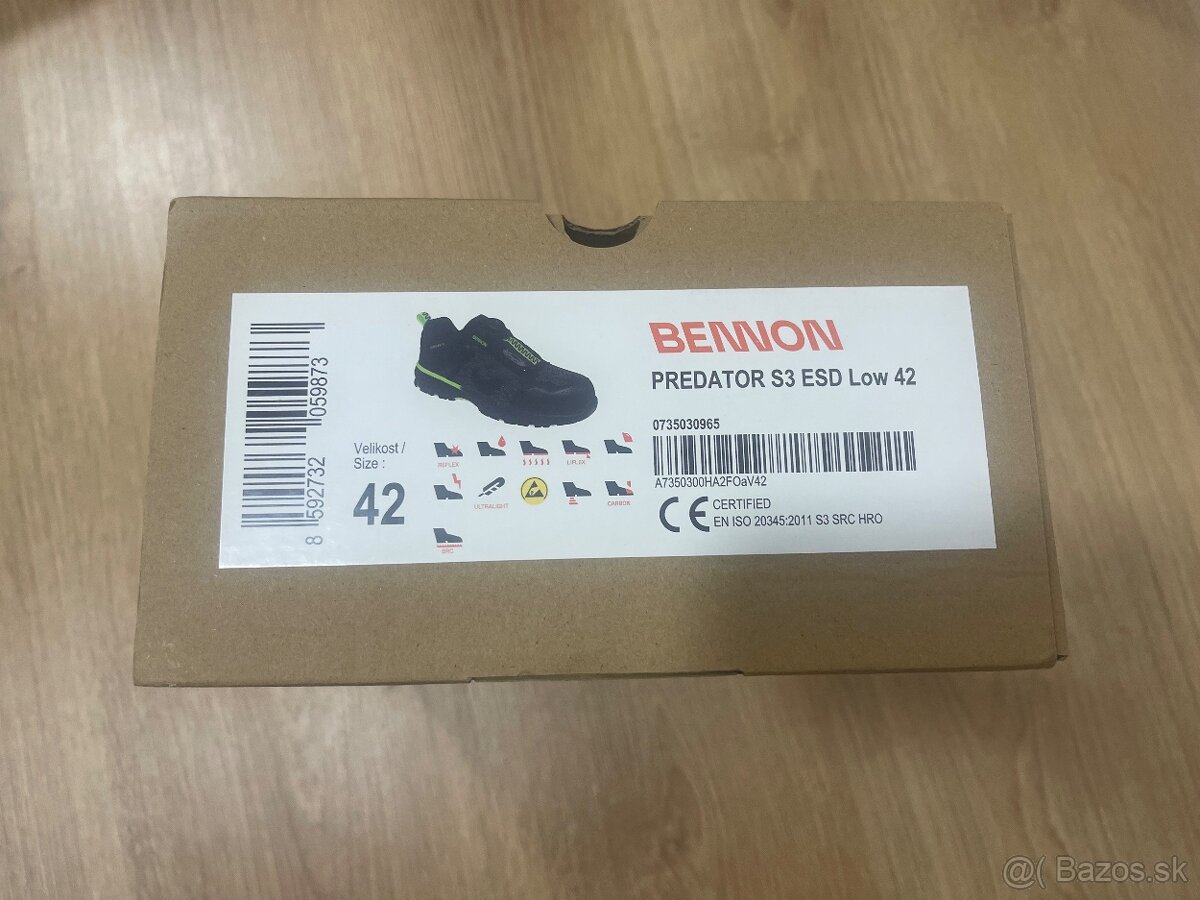 Pracovna obuv Bennon Predator S3 ESD Low - 2