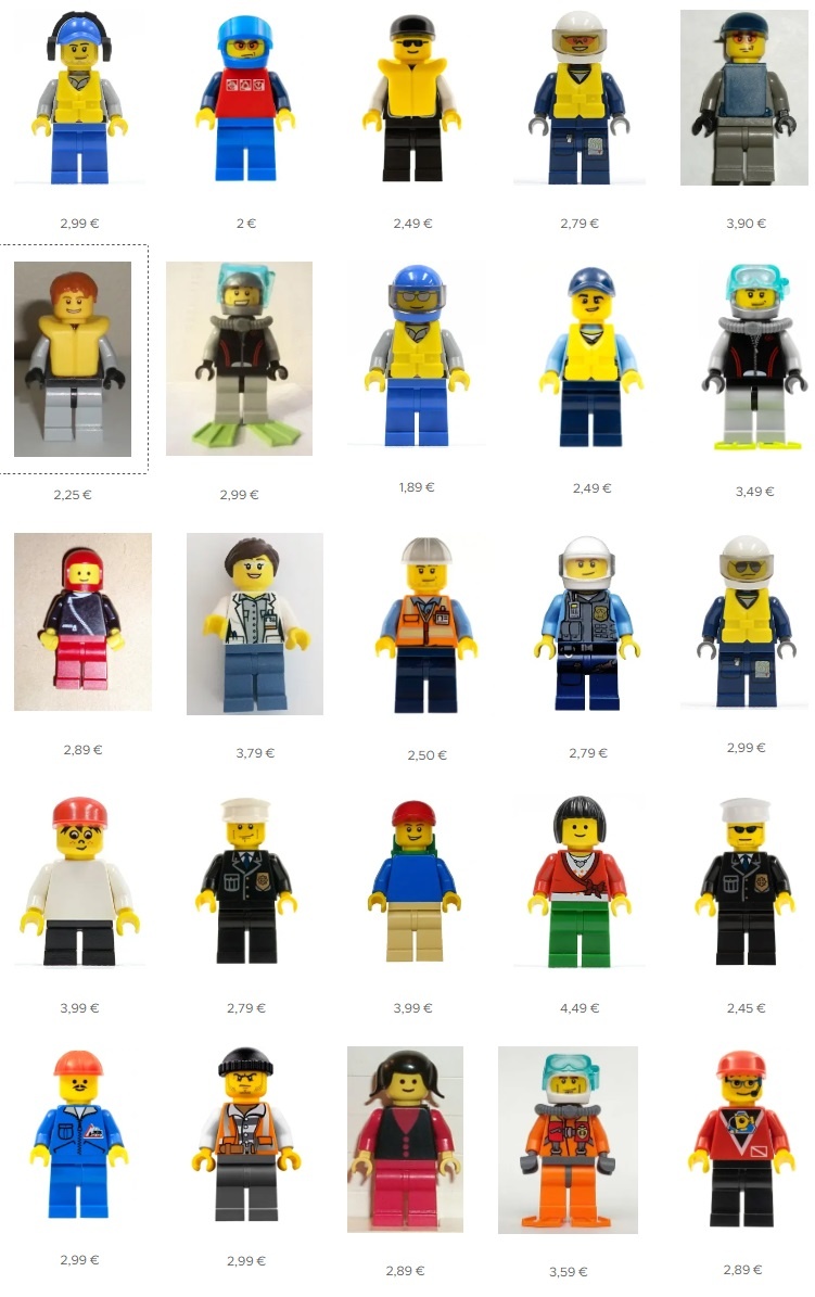 Originálne LEGO figúrky, panáčikovia, postavičky - 2