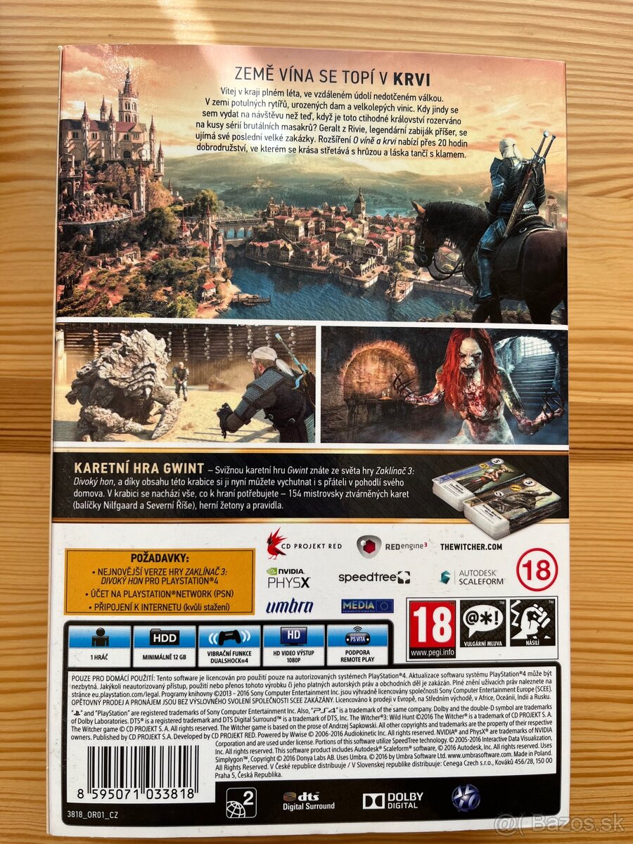 Witcher 3: Blood and Wine special edition (CZ) - 2