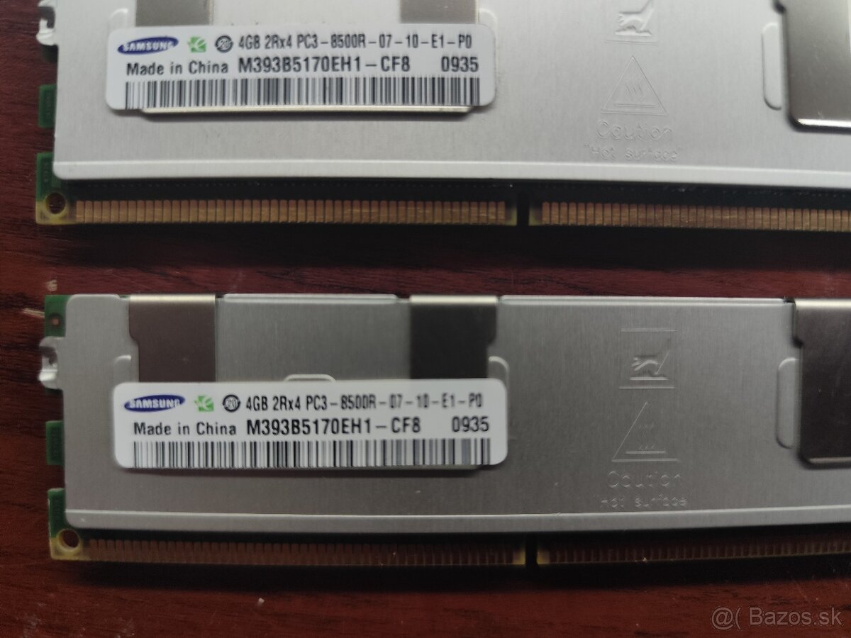 Predam DDR3 4x4gb ECC pamete do servra - 2