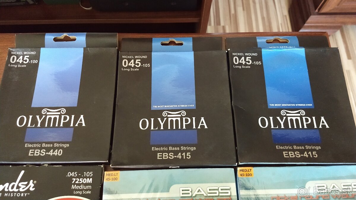 Basgitarové struny - 2