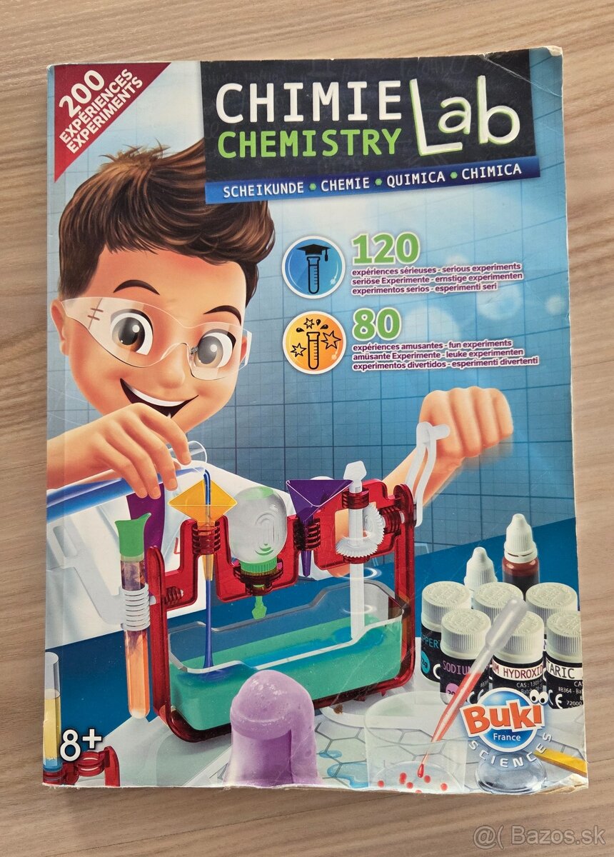 Chemistry Lab 200 experimentov (Buki) - detská chemická sada - 2