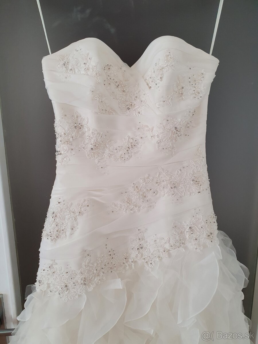 Svadobné šaty veľ 36-38 - 2